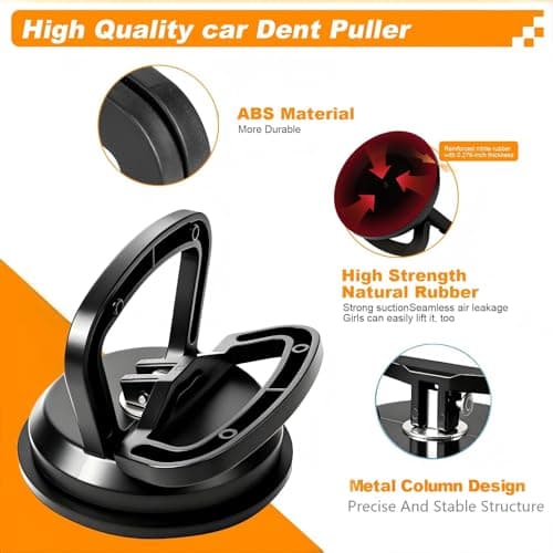 Anatason Dent Puller, Car Dent Puller 3 Pack, Dent Removal Kit for Paintless Dent Repair - Auto Body Repair Tool for Dents, Doors, Objects Moving — view 5