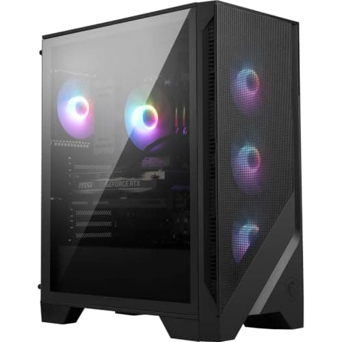 [2025] MSI Codex Z2 A8NVP-486US (AMD Ryzen 7 8700F, 32GB RAM, 2TB NVMe SSD, NVIDIA GeForce RTX 5070, Windows 11) Gaming Desktop PC