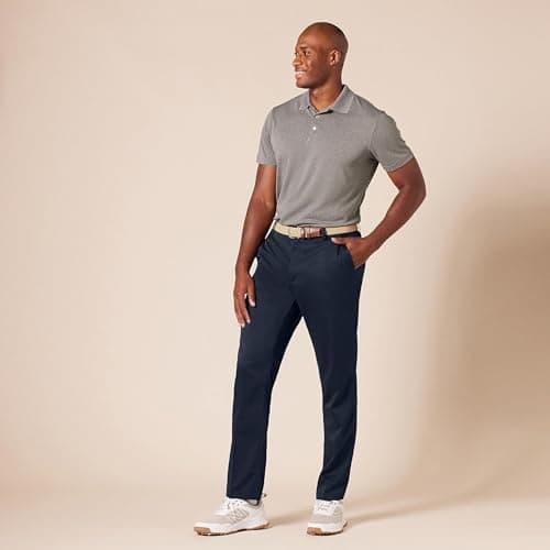Amazon Essentials Men's Slim-Fit All-Day Stretch Golf Pant, Navy, 33W x 30L — view 7