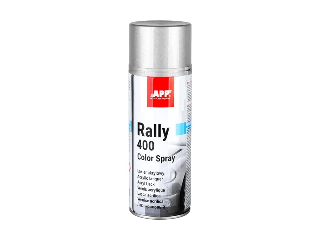 APP Rally 400 Color Spray - Barniz spray transparente brillante para coche, madera, metal | Incoloro brillante para todo tipo de superficies, alta cobertura | 400 ml — view 9
