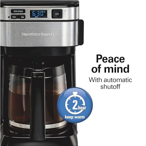 Hamilton Beach FrontFill 12 Cup Programmable Drip Coffee Maker — view 4