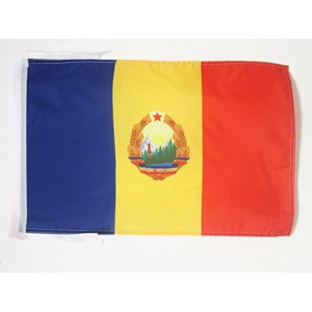 AZ FLAG Bandera de ESPAÑA SIN Armas 45x30cm - BANDERINA ESPAÑOLA SIN Escudo 30 x 45 cm cordeles — view 134