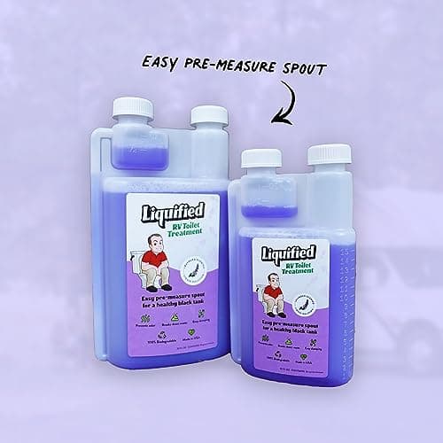 Liquified RV Toilet Treatment - Black Holding Tank Digester - Odor Eliminator - Lavender Scent - Matts RV Reviews (Lavender, 473ml) — view 4