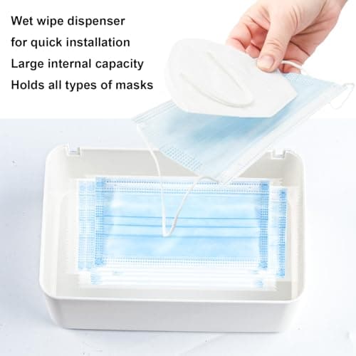 1 Pcs Diaper Wipes Dispenser,Refillable Wipe Container, Wet Wipes Dispenser — view 3