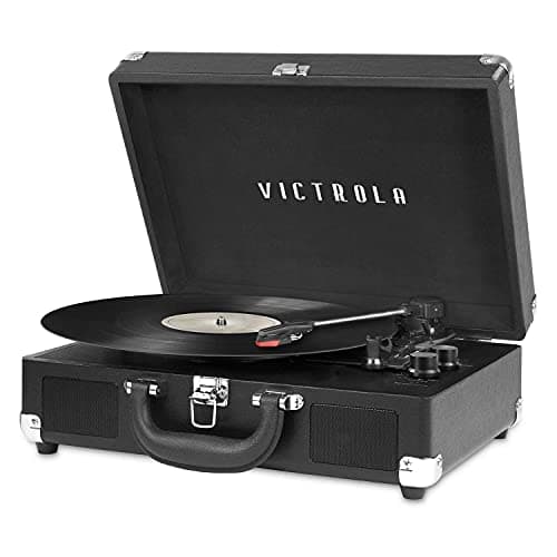 Victrola Journey - Bluetooth Suitcase Record Player - Black