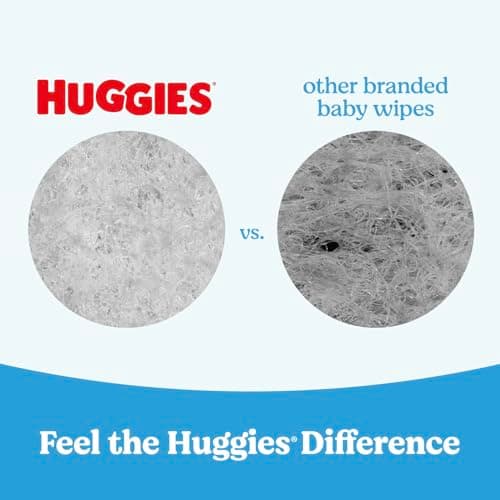 Huggies Natural Care Cucumber, Aloe and Vitamin E Baby Wipes, Hypoallergenic, Scented, 10 Flip-Top Packs (560 Wipes Total), Packaging May Vary — view 4