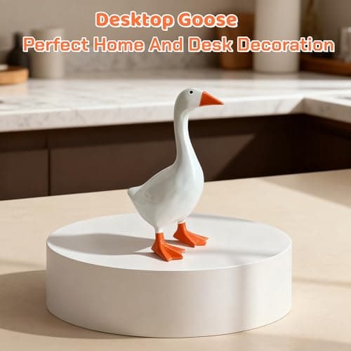 SJzdzsw 7 Inch Desk Goose - Mini Desk Goose for Office & Home, Desktop Goose Gift for Friends and Family — view 4