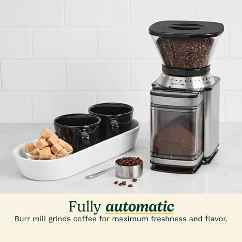 Cuisinart Electric Burr Coffee Grinder, 18-Position Selector, 4-18 Cups — view 2