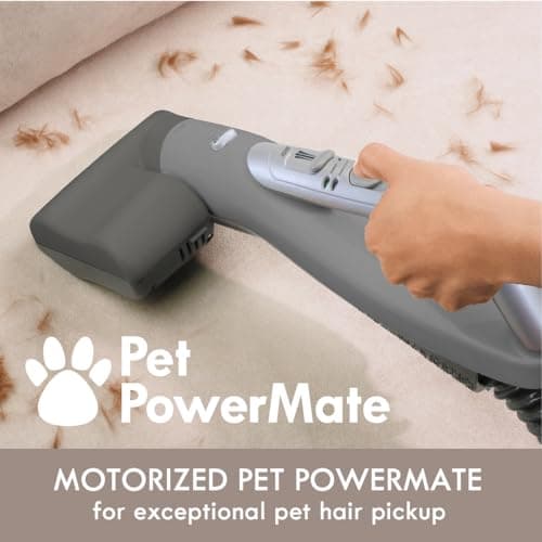 Kenmore Elite 81714 Pet Friendly Ultra Plush Lightweight Bagged Canister Vacuum with Pet PowerMate, HEPA, Extended Telescoping Wand, Retractable Cord, and 3 Cleaning Tools-Champagne — view 3