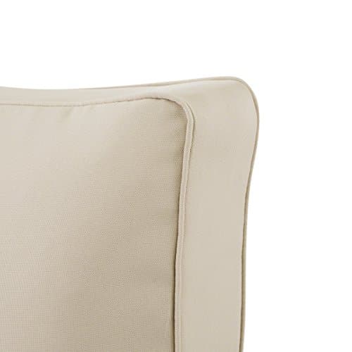 Classic Accessories 60-008-010301-RT Montlake Patio Seat Cushion Slip Cover, Antique Beige, 15" Diameter x 2" Thick — view 5