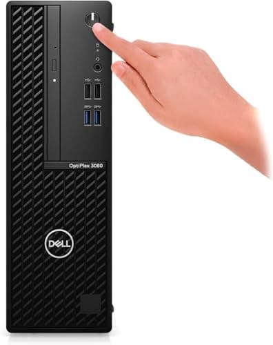 Dell OptiPlex 3080 SFF, Intel Core i3-10105, 16GB RAM, 512GB SSD (Renewed)