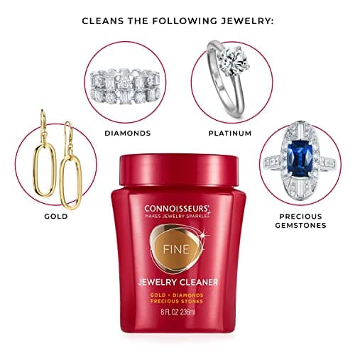 CONNOISSEURS Jewelry Cleaner, 8 Fl Oz (Pack of 1), Gold — view 4