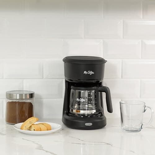 Mr. Coffee® 5-Cup Mini Brew Switch Coffee Maker, Black — view 2