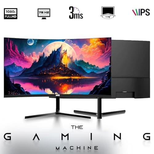 TechMagnet HP G3 RGB Computer PC Intel i5-6th Gen, AMD RX 550 Graphics, 32GB RAM, 512GB SSD + 1TB HDD, MTG New 24-inch Curved Monitor, RGB Kit, Webcam, Windows 11 Pro (Renewed) — view 3