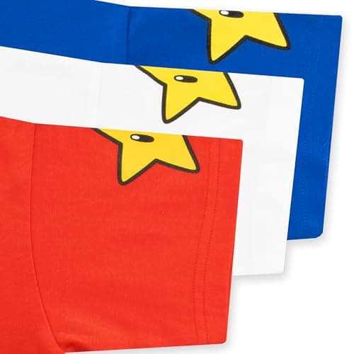 Super Mario Boys T-Shirt 3 Pack, Short Sleeve Mario, Luigi and Yoshi Summer Tops, Cotton Clothes for Boys 6 — view 7