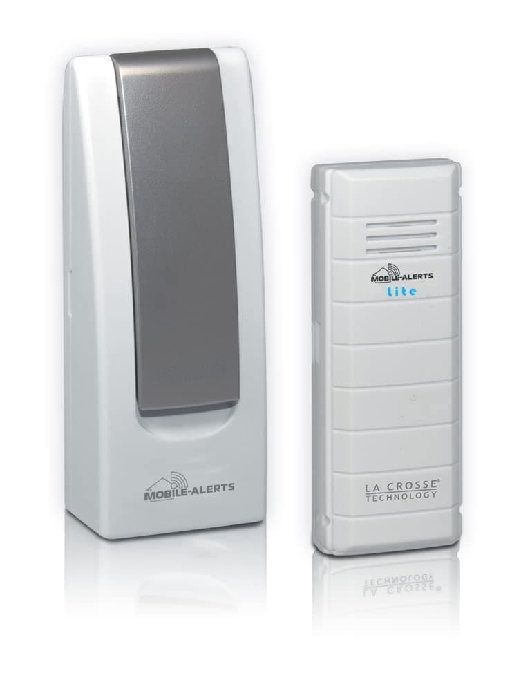 La Crosse Technology - Estación meteorológica ma10006 con Puerta de Entrada para el Smartphone/Tablet Blanco - Sistema de alertas móviles — view 5