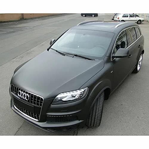 3M Car Wrap Roll 2080 Matte Deep Black | M22 | (Sample 3in x 5in) | Automotive Vinyl Wrap for Cars - Car Interior Wrap & Exterior — view 4