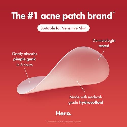 Hero Cosmetics Mighty Patch Original Nighttime Acne Pimple Patches, 75 Ct — view 5