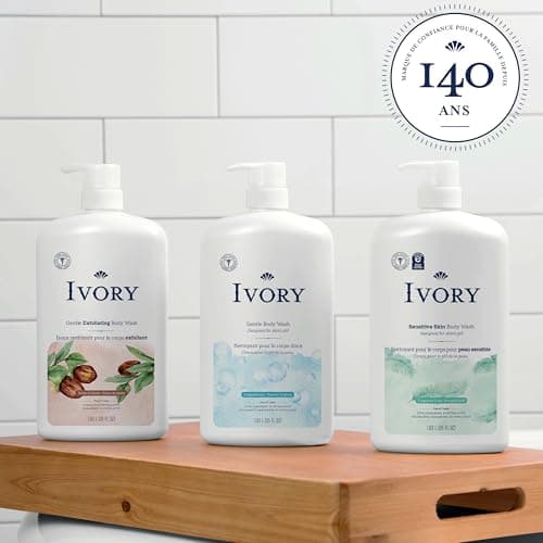 Ivory Gentle Exfoliating Body Wash, Notes of Jojoba Scent, 1.03 L — view 12