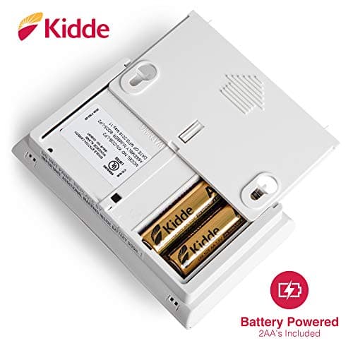 Kidde Carbon Monoxide Detector, AA Battery Powered, Portable for Travel or Home, 85 dB Alarm, LED Status Indicators, 3rd Edition — view 3