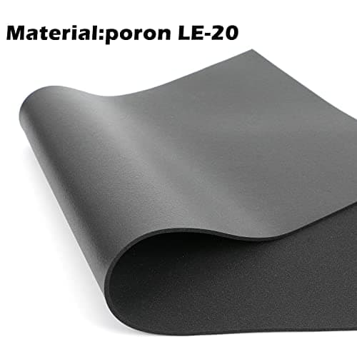 HONKID Keyboard Foam, Sound Dampening Foam for Mechanical Keyboard Bottom, Made of LE-20 Poron, Black (H 3mm) — view 2