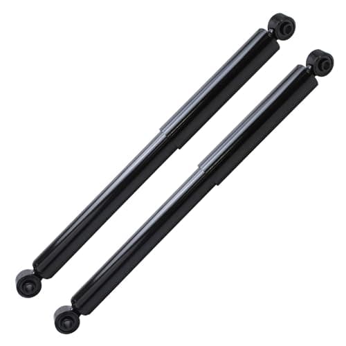 Detroit Axle - Front Rear Shock Absorbers for 2001-2010 Chevrolet Silverado 2500 HD Sierra 2500 HD 1500HD, 1999-2004 Silverado Sierra 2500 Complete Shock Absorbers Replacement Shocks Assembly — view 2