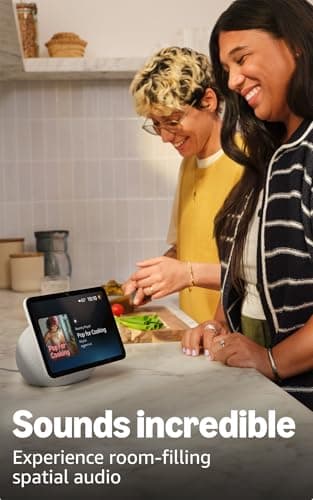 Amazon Echo Show 8 (newest model), Vibrant HD 8.7" display with spatial audio, Designed for Alexa+, Graphite — view 3