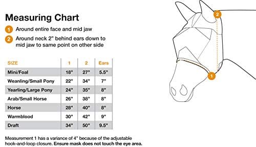 Cashel Crusader Fly Mask, Standard with Ears (Leopard, Horse) — view 2