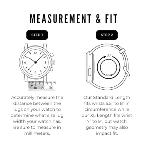 Barton Elite Silicone Watch Band (20mm) | Quick Release Premium Silicone Strap with Stainless Steel Buckle | Compatible with Classic & Smart Watches | Comfortable, Durable, Stylish, Waterproof - Black — view 5