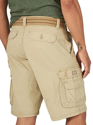Lee mens Dungarees New Belted Wyoming Cargo Shorts, Buff, 36 US — view 3