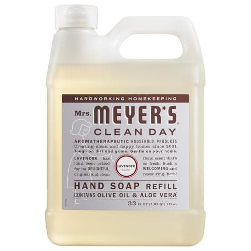 Mrs. Meyer's Clean Day, Hand Soap Refill, Lavender Scent, 33 Fl Oz