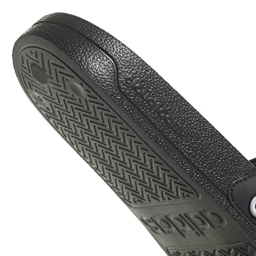 adidas Adult Adilette Shower Core Black/White/Core Black 10 — view 8