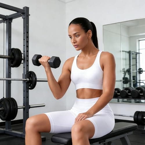 SPORME RUNNING Sports Bras for Women Pack Racerback High Support Bras with Adjustable Straps-Padded Seamless Yoga Bra — view 2
