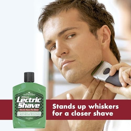 Williams Lectric Shave, Electric Razor Pre-Shave, 7 Ounce — view 3