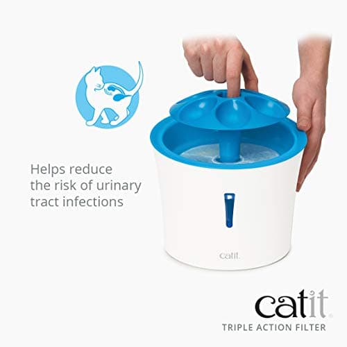 Catit Senses 2.0 Cat Water Fountain Filters, Cat Water Fountain, 5 Pack