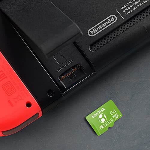 SanDisk 64GB microSDXC-Card Licensed for Nintendo-Switch, Yoshi Edition - SDSQXAO-064G-GN6ZN — view 2