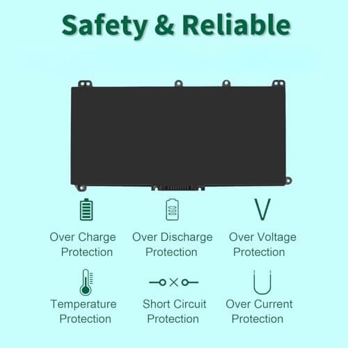 HT03XL L11119-855 Laptop Battery for HP Pavilion 14-CE 14-CF 14-DF 15-CS 15-DA 15-DB 15-DW 17-by 17-CA Series 15-CS0053CL 15-DW0033NR 15-DA0014DX L11421-542 L11421-2C2 HSTNN-UB7J HSTNN-DB8R HT03041XL — view 2