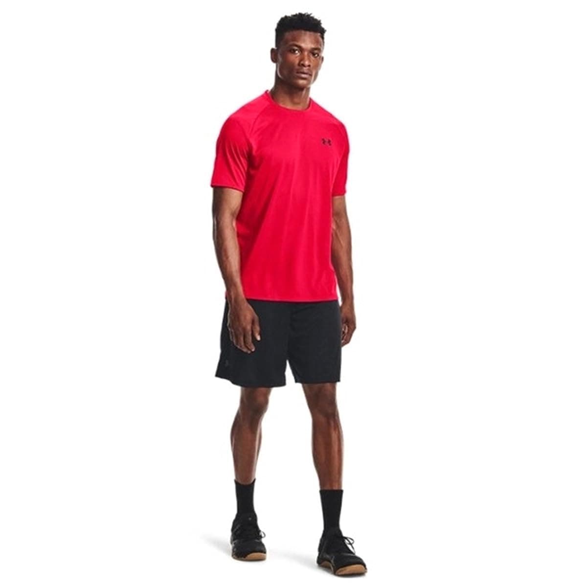 Under Armour de los Hombres Shorts de Malla técnica, Azul — view 3