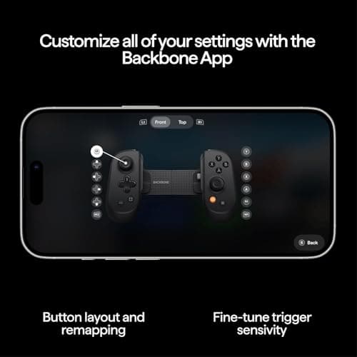 BACKBONE Pro Gaming Controller for iPhone 15/16/17 & Android, USB-C/Bluetooth Controller, Stream Xbox, Play Call of Duty, PlayStation via iOS Remote Play — view 5