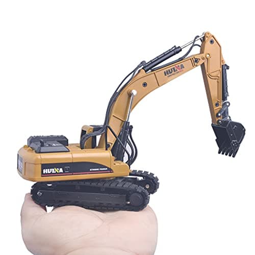 Ailejia 1/50 Scale Articulated Dump Truck Excavator Toy Alloy Models Construction Vehicle s Model Engineering Car Toy boy Gift (Engineering car Suit) — view 3