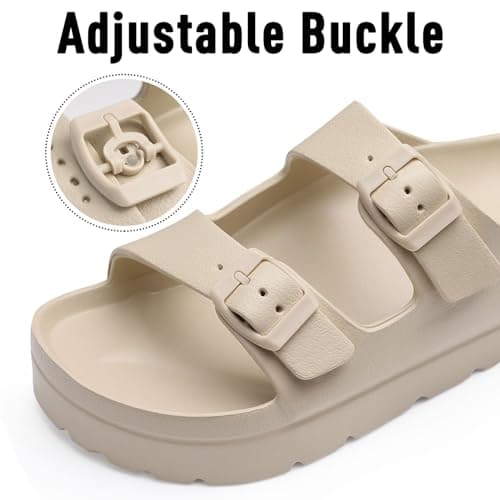 Goosecret Women's Comfortable Arch Support Walking Platform Sandals — view 4