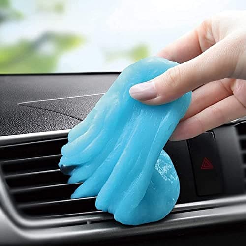 Cleaning Gel for Car Detailing Putty Car Vent Cleaner Goo Cleaning Putty Gel Auto Detailing Tools Car Interior Cleaner Dust Cleaning Mud for Cars Dust Cleaner Slime Keyboard Cleaner Gel (1Bag 100g)