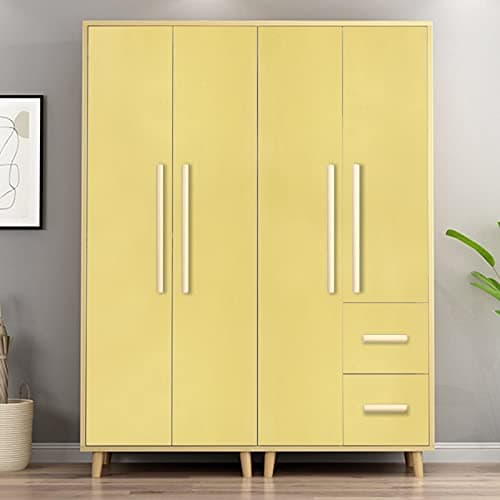 WADILE Peel and Stick Wallpaper 15.9in x 78.7in, Solid Color Contact Paper Waterproof, Vinyl Colored Wall Paper Self Adhesive, Textured Wallpaper Removable for Cabinets/Countertop, Light Yellow — view 2