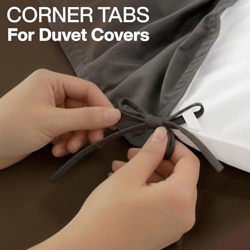 Utopia Bedding Twin XL Comforter Duvet Insert, Quilted White Comforter with Corner Tabs, Box Stitched Down Alternative Comforters Twin XL Size 68 x 92 inches — view 5