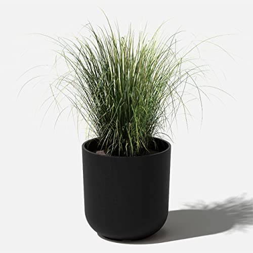 Veradek Mason Series Lima Planter - Round Planter for Indoor or Outdoor Porch/Garden | Made from Plastic-Stone Composite with Drainage Holes | Modern Décor for Succulents, Flowers, Small Plants — view 5