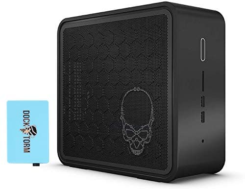 Intel NUC 9 NUC9i7QNX Mini Desktop Black i7-9750H, 32GB RAM, 1TB PCIe SSD, UHD 630, WiFi 6, Bluetooth, 1xHDMI, Win 11 Pro with Hub