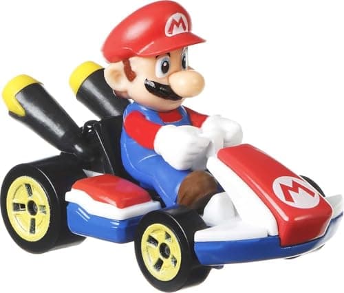 Hot Wheels Mario Kart Set of 4 Die-Cast Toy Cars — view 5