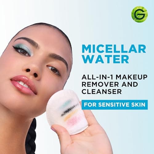 Garnier SkinActive Micellar Cleansing Water All-in-1 Cleanser & Waterproof Makeup Remover, 3.4 Fluid Ounce — view 2