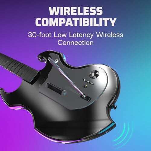 PDP RIFFMASTER Wireless Guitar Controller For Xbox Series X|S, Xbox One, & Windows 10/11 PC — view 2