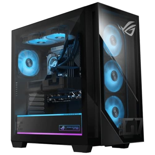 ASUS ROG G700 Gaming Desktop PC Intel Core Ultra 7 265F 32GB RAM 1TB NVMe SSD NVIDIA GeForce RTX 5060 8GB RGB Keyboard Mouse Windows 11 Pro with 12 Month CPS Protection — view 6